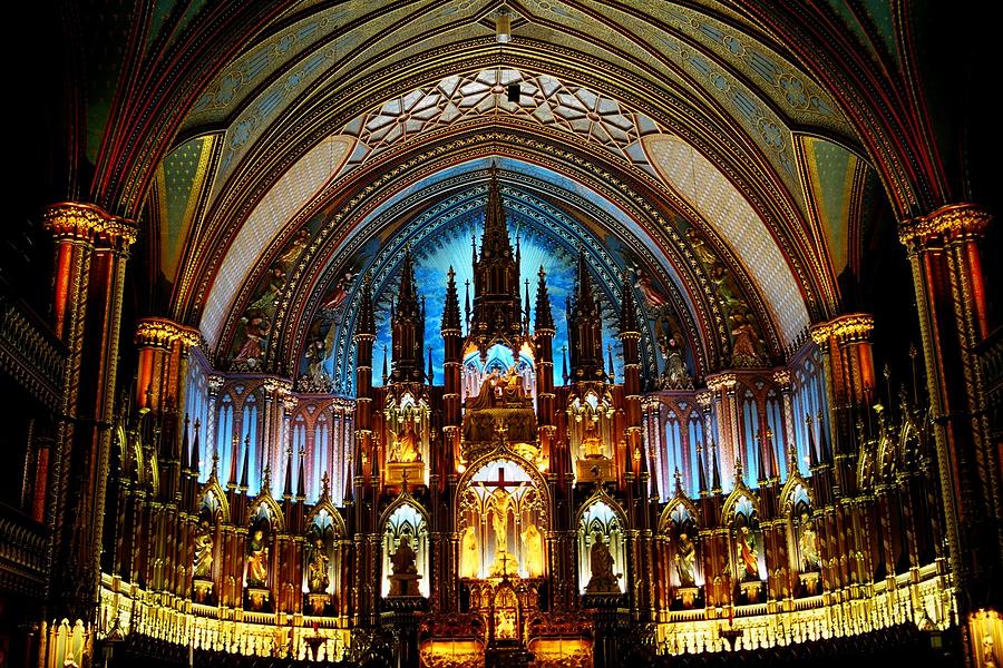 Notre-Dame Basilica, Montreal Photograph by Juergen Weiss