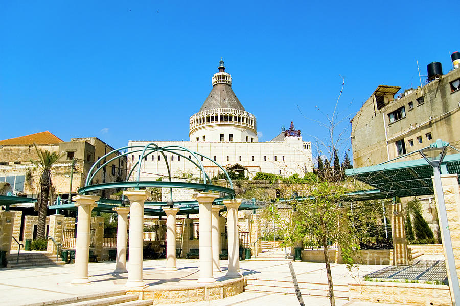 Basilica of Annunciation, Nazareth, Israel,  Photograph by Ilan Rosen