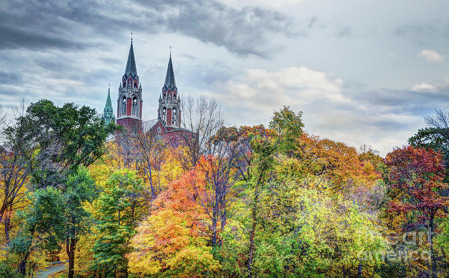 Basilica of Holy Hill National Shrine of Mary Photograph by Deborah Klubertanz