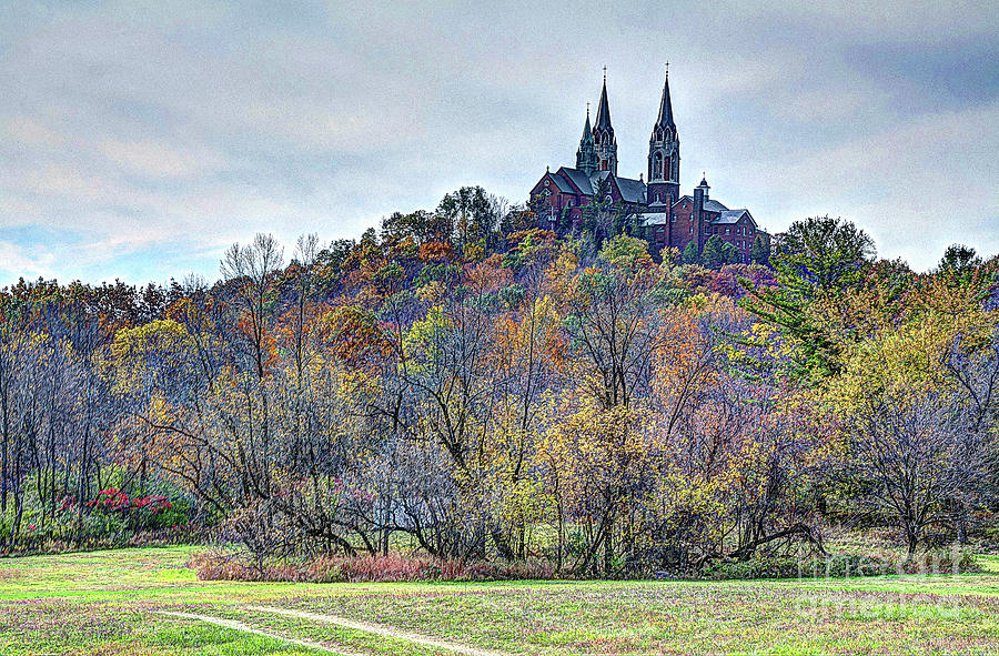 Basilica of Holy Hill National Shrine of Mary II Photograph by Deborah Klubertanz