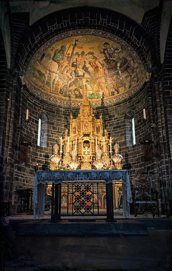 Basilica of Saint James Bellagio Italy Photograph by Joan Carroll