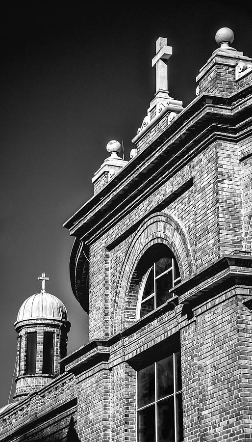 Basilica of Saint Lawrence-bw Photograph by Joye Ardyn Durham