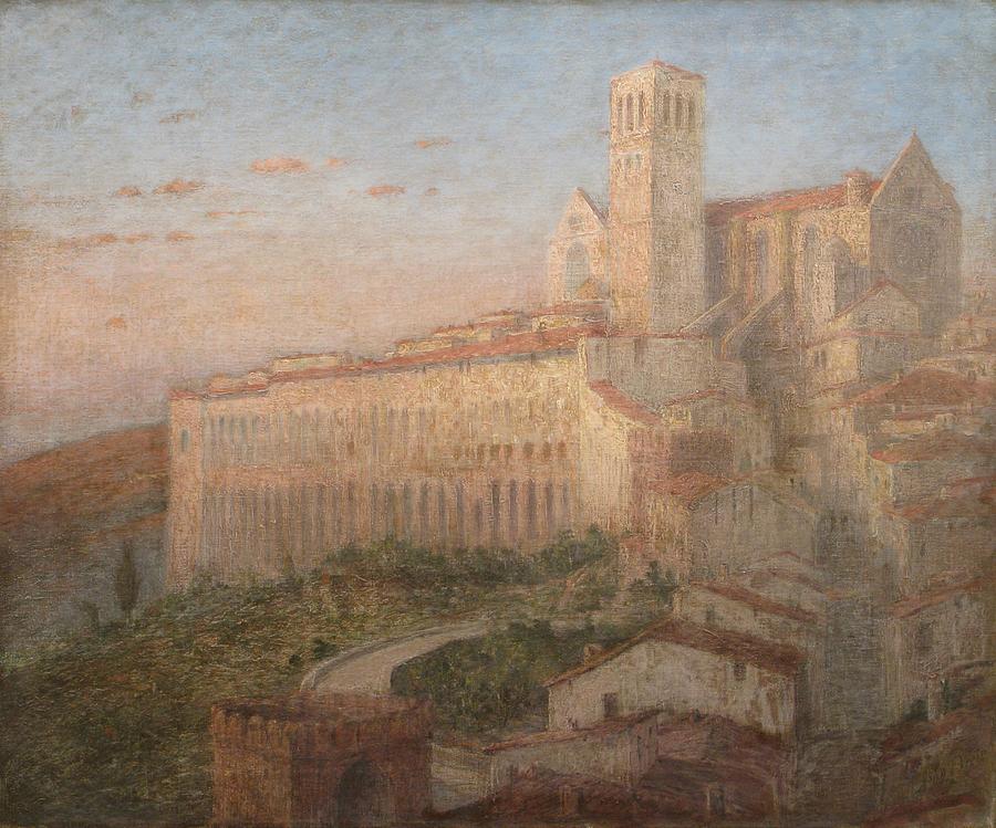Basilica of San Francesco Painting by MotionAge Designs Basilica of San Francesco Painting by MotionAge Designs