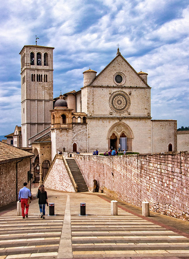 Basilica of St. Francis in Assisi Photograph by Carolyn Derstine