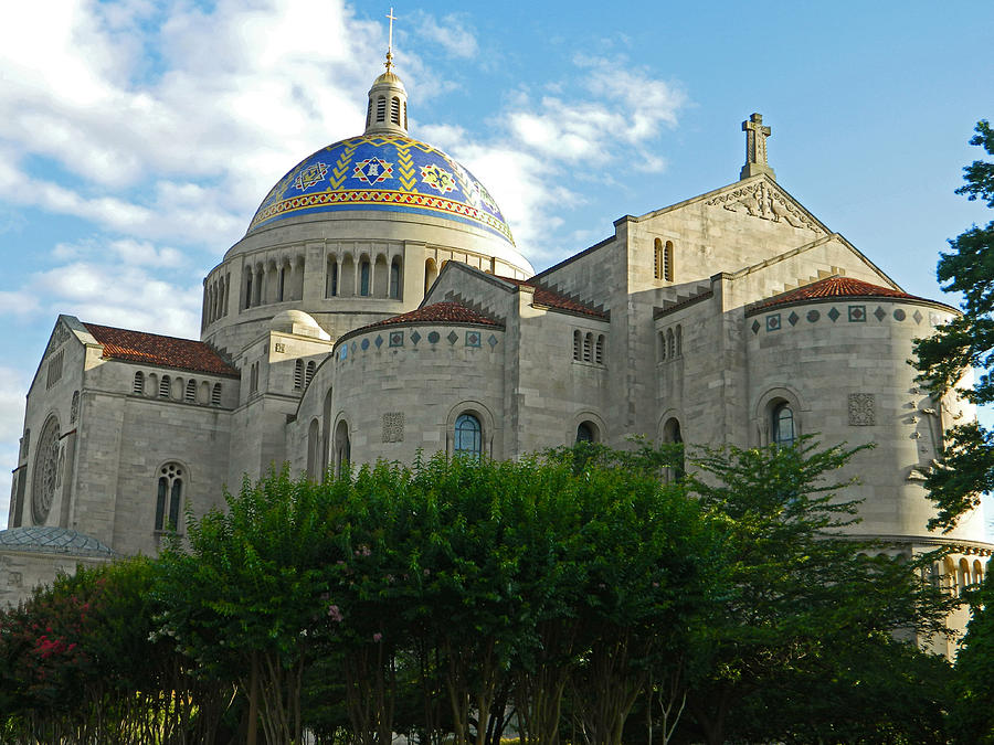 Basilica of the National Shrine of the Immaculate Conception Photograph by Emmy Marie Vickers