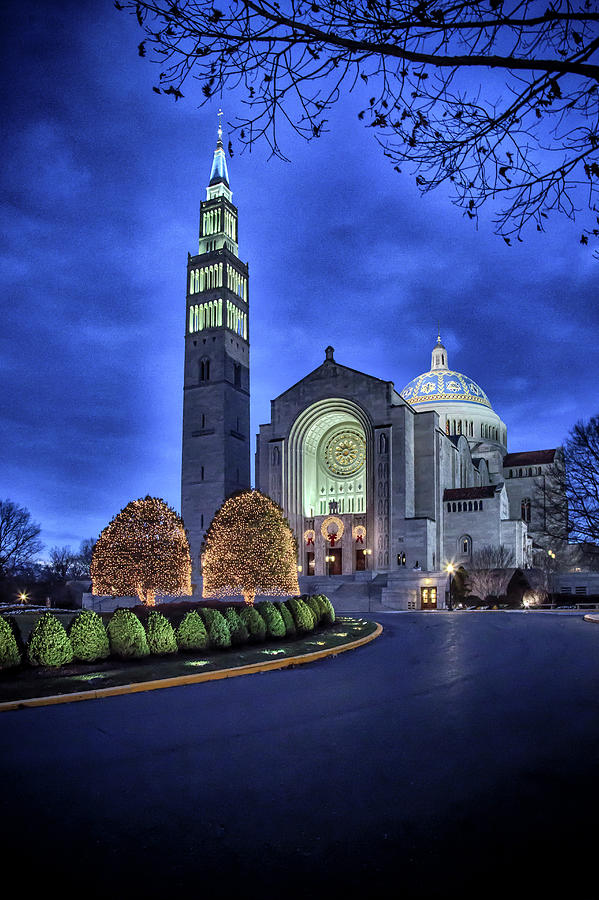 Basilica Of The National Shrine Photograph By Janet Argenta - Pixels