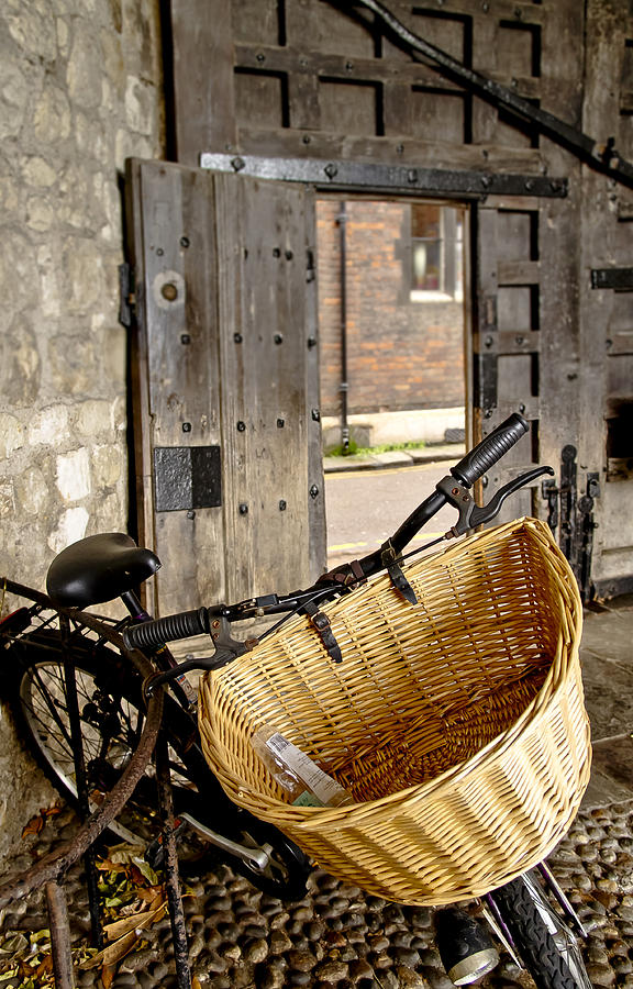 Basket for a bike. Photograph by Elena Perelman