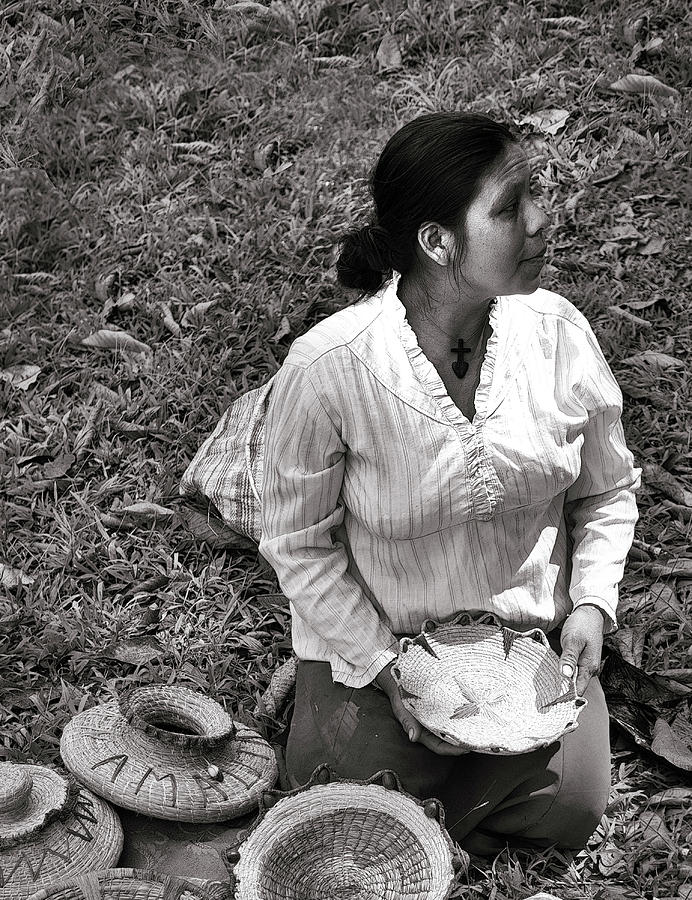 Basket Seller Photograph by Jessica Levant