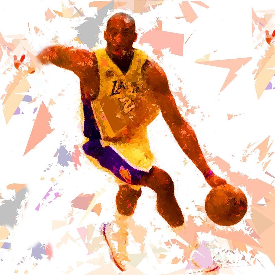 Basketball 24 A Painting by Movie Poster Prints