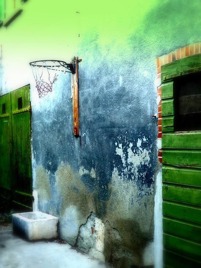 Basketball Court Photograph by Funkpix Photo Hunter