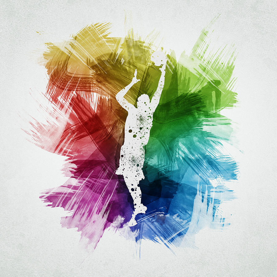 Basketball Player Art 24 Digital Art