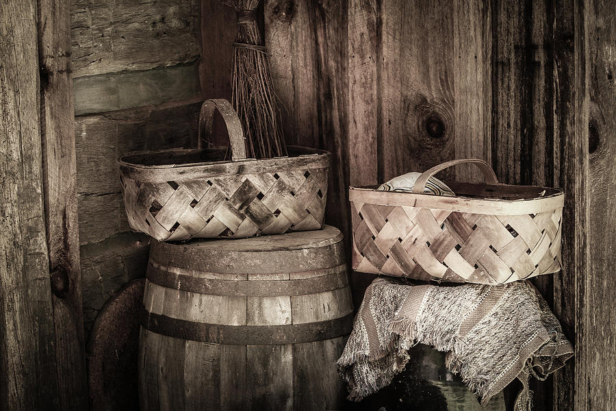 Baskets Photograph by Randall Evans