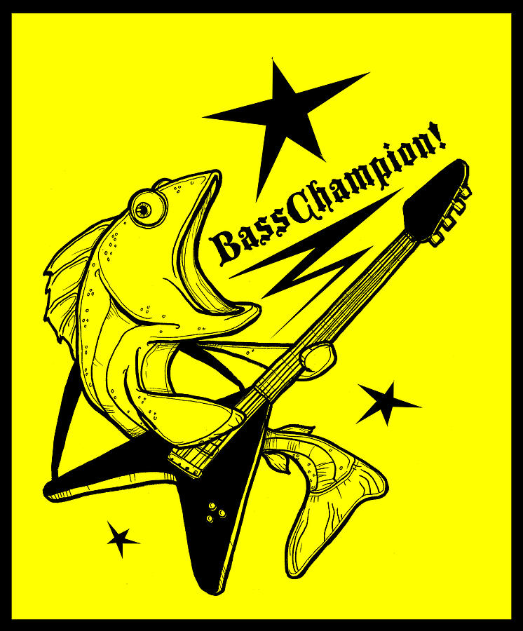 Bass Champion Digital Art by Christopher Capozzi