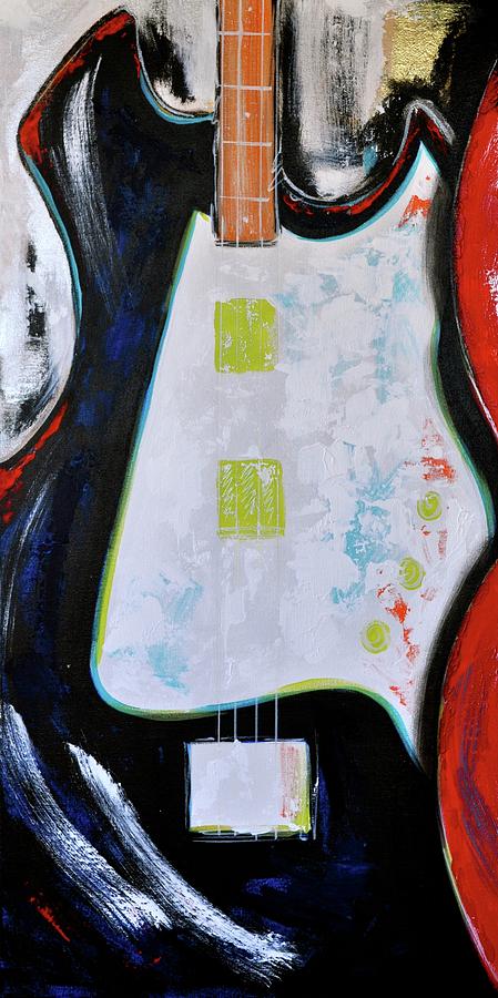 Bass Painting by Debi Starr