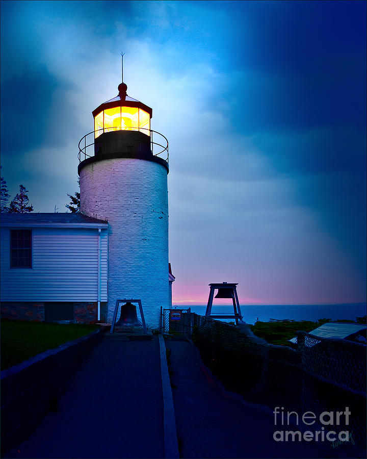 Bass Harbor Head Lighthouse 3085 Photograph by Linda King - Fine Art ...