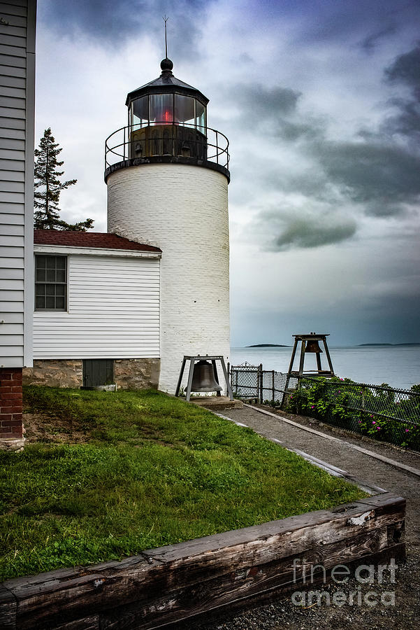 Bass Harbor Head Lighthouse Photograph by Judy Wolinsky