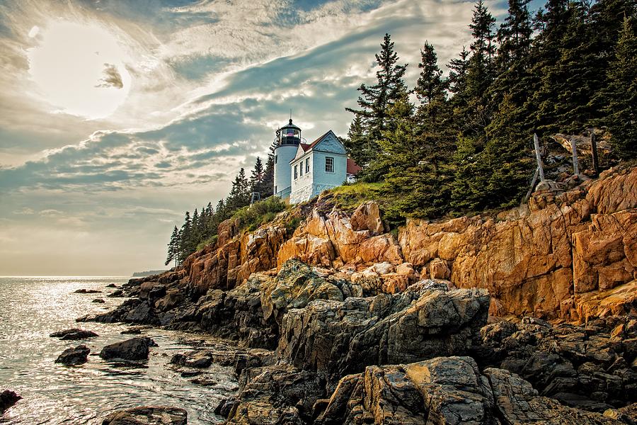 Bass Harbor Headlight Photograph by Benjamin Frederick Sullivan - Fine ...