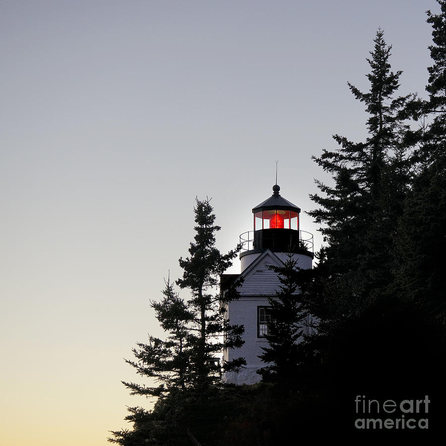 Bass Harbor Lighthouse Photograph by Susan Garver