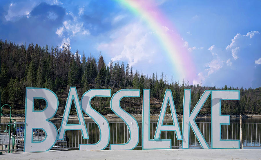 Bass Lake Rainbow Photograph by Lynn Bauer