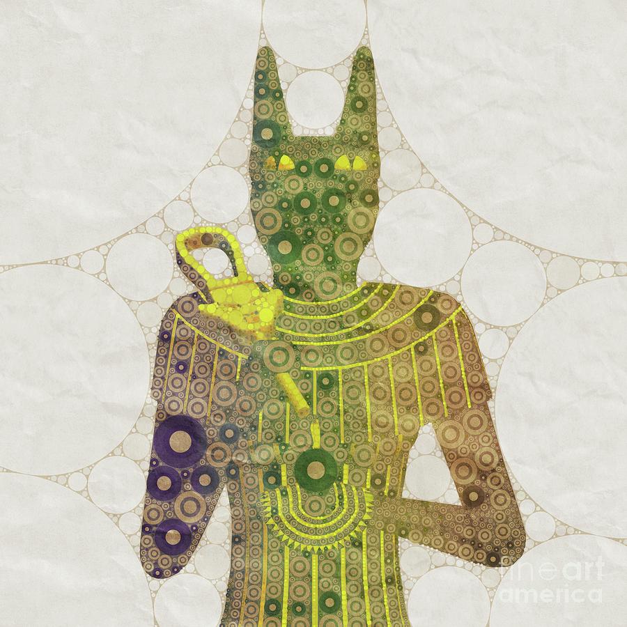 Bastet, Goddess Of Egypt, Pop Art By Mb Digital Art