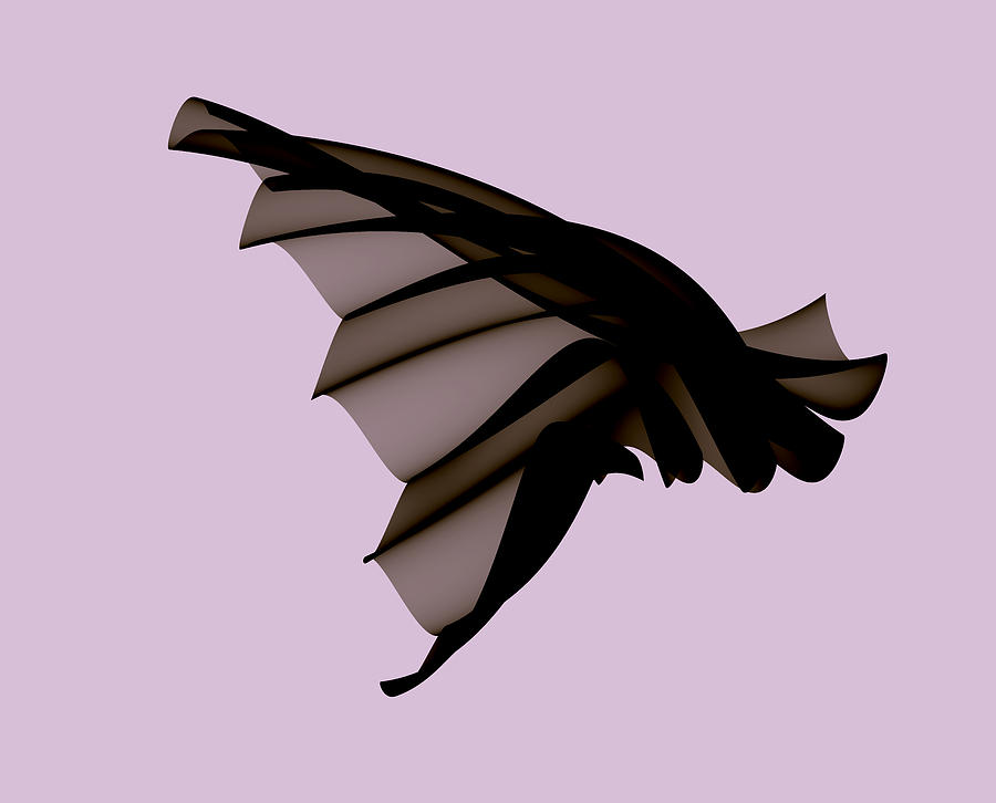 Bat Digital Art - BAT by Anand Swaroop Manchiraju