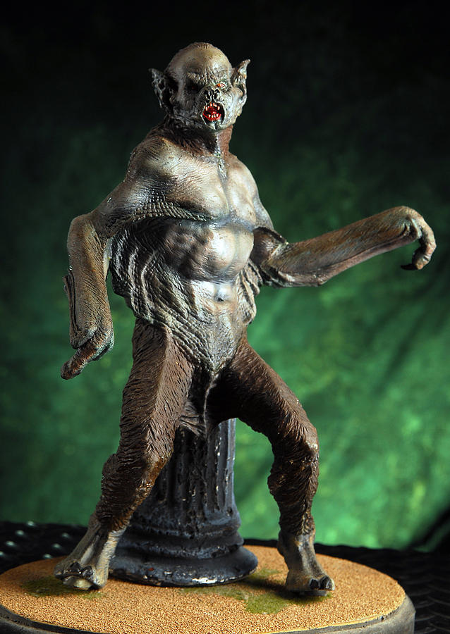 Bat creature from film Draclua Sculpture by Craig Incardone