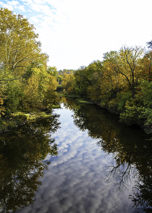 Batavia, Ohio Creek Vertical Photograph by Lorraine Baum