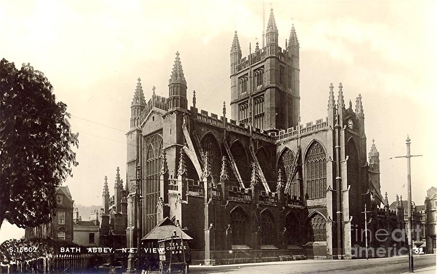 Bath Abbey Photograph by Vintage Collectables