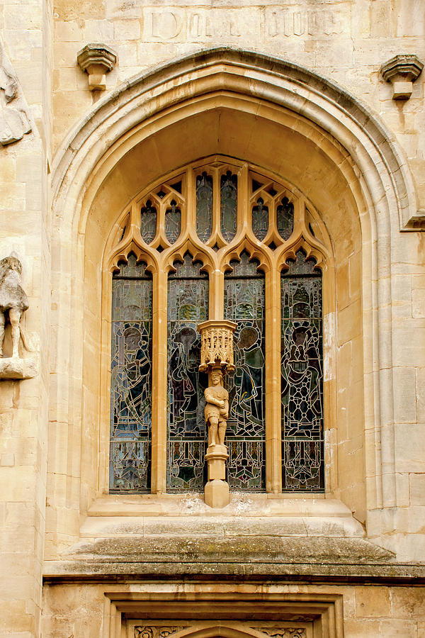 Bath Abbey Window Photograph by Greg Fortier