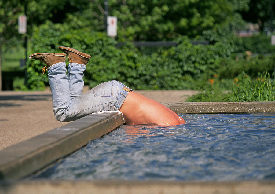 Bath Day For A Homeless Man Photograph by Buddy Mays Pixels