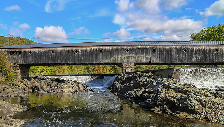 Bath Haverhill Covered Bridge Photograph by Kevin Craft