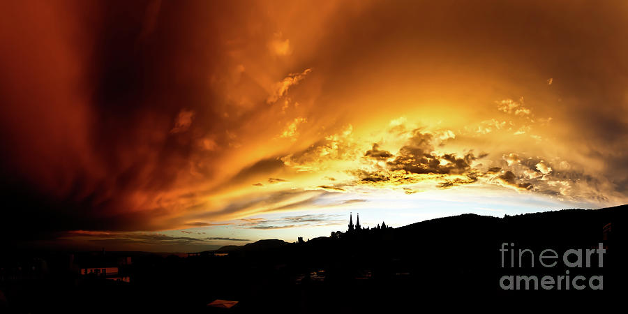 Bathing in the light of the Heavens Photograph by Charles Lupica