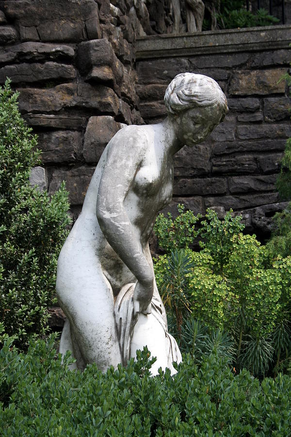 Bathing Nude Statue Cheek Mansion Photograph by Valerie Collins