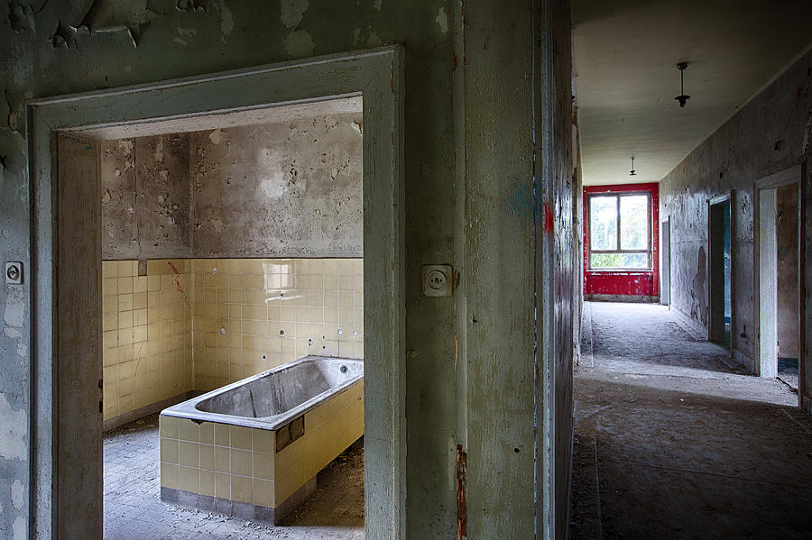 Bathroom In Abandoned Building Photograph by Dirk Ercken