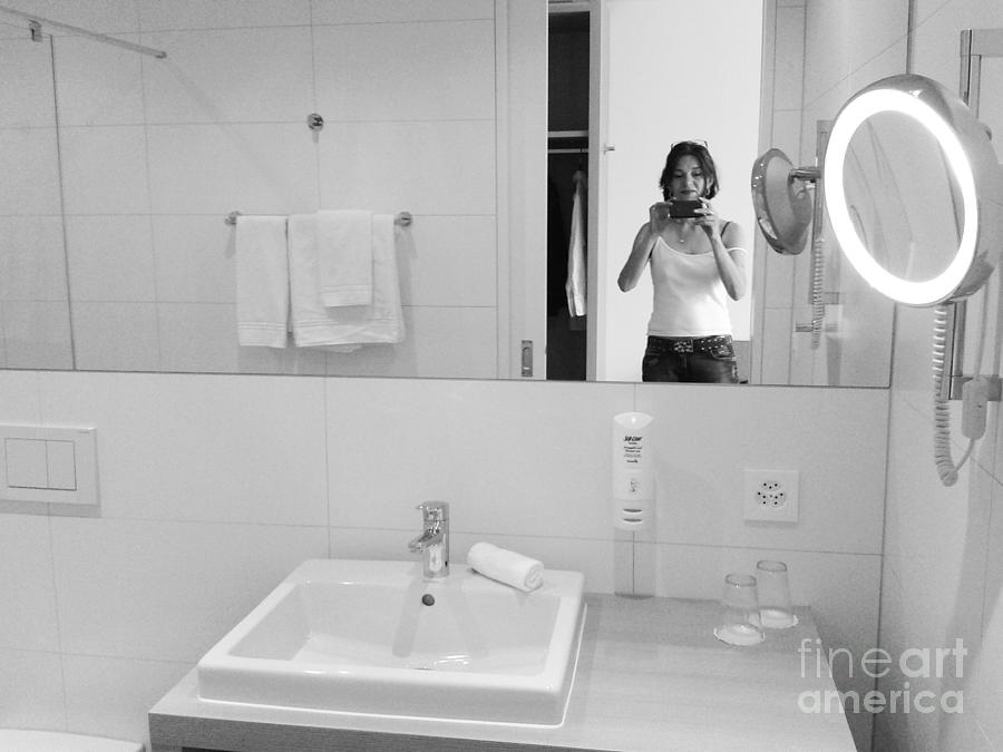 Bathroom Selfie by Martina Rall Bathroom Selfie by Martina Rall