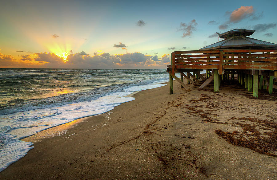 Bathtub Beach Sunrise Photograph by R Scott Duncan