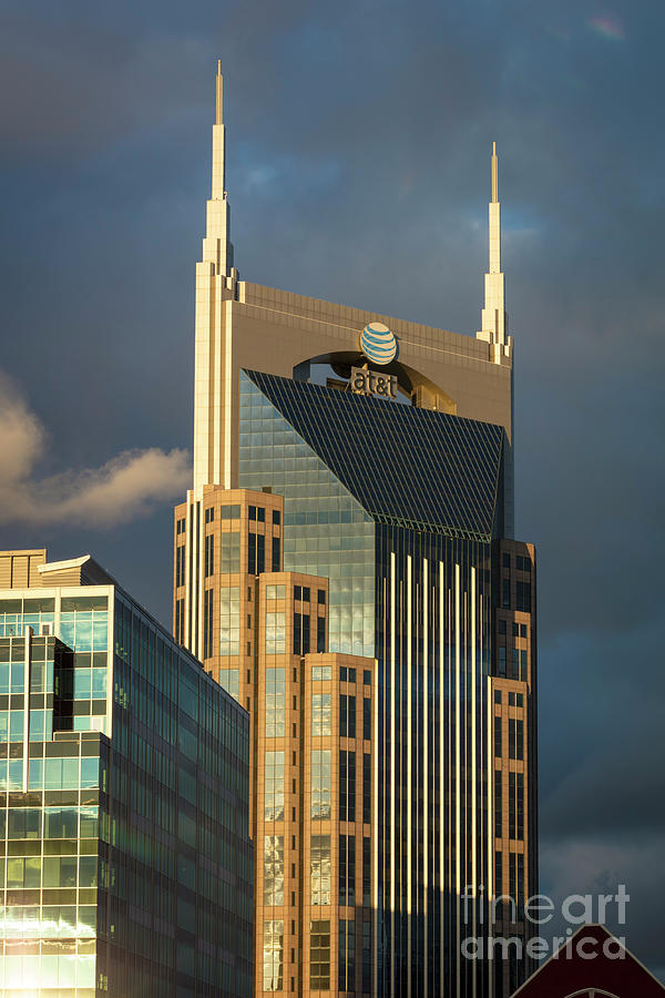 Batman Building - Nashville Tennessee Photograph by Brian Jannsen