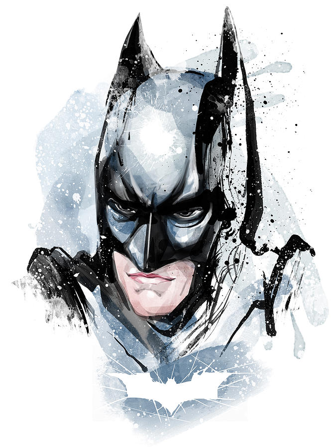 Batman Painting Painting by Unique Drawing - Fine Art America