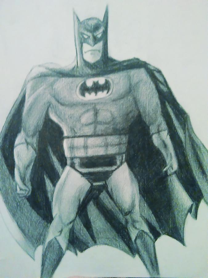 Batman Drawing by Susana Sanchez - Fine Art America