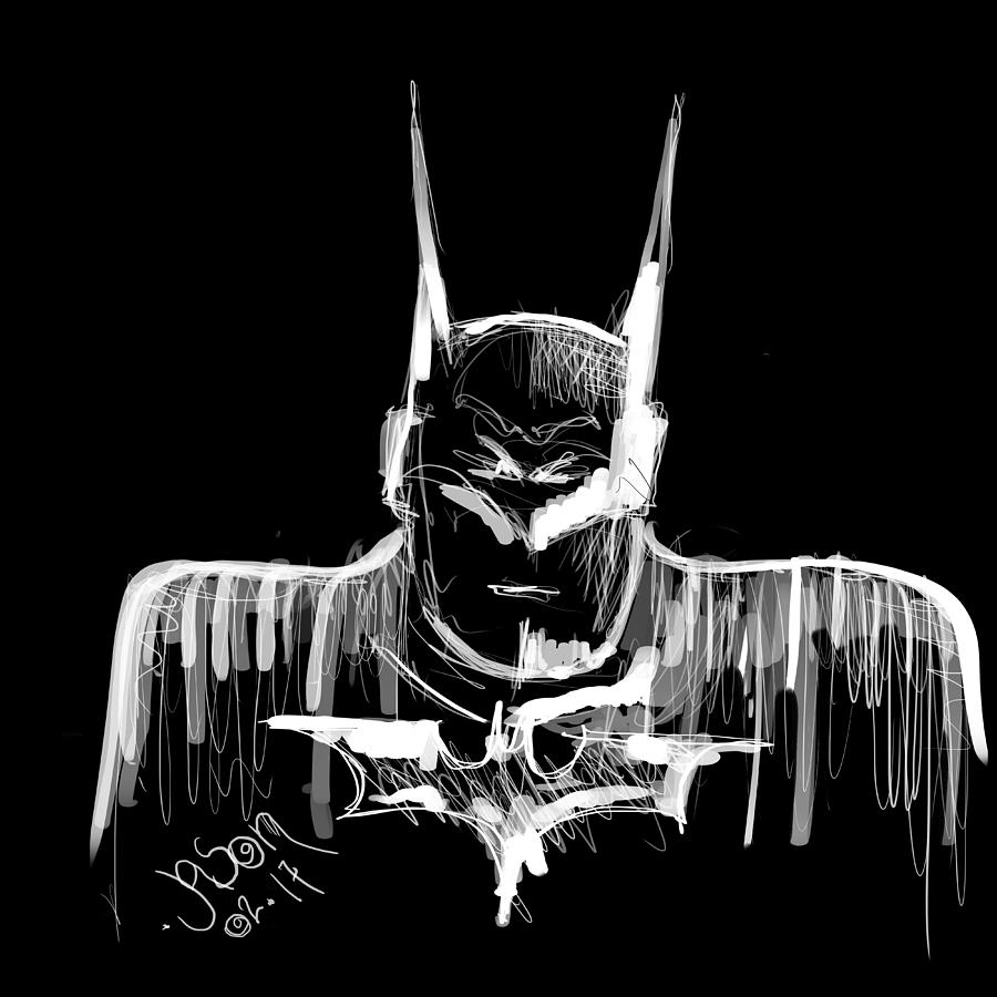 Batman..... V2.17 Digital Art by Jason Nicholas