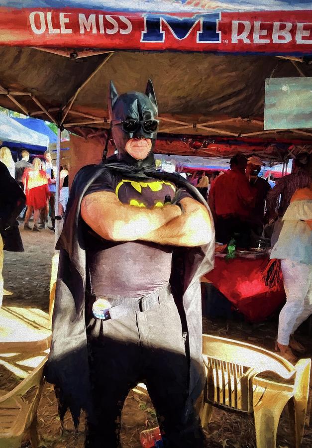 Batman Visits The Grove Photograph by JC Findley