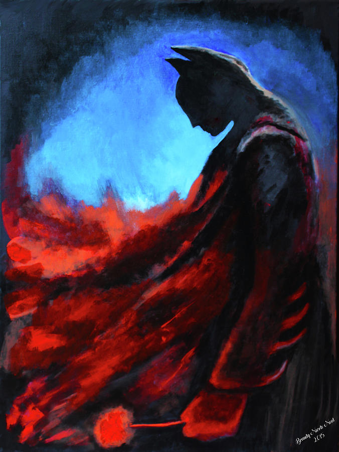 Batman's Mercy Painting by Brandy Nicole Stenstrom - Pixels