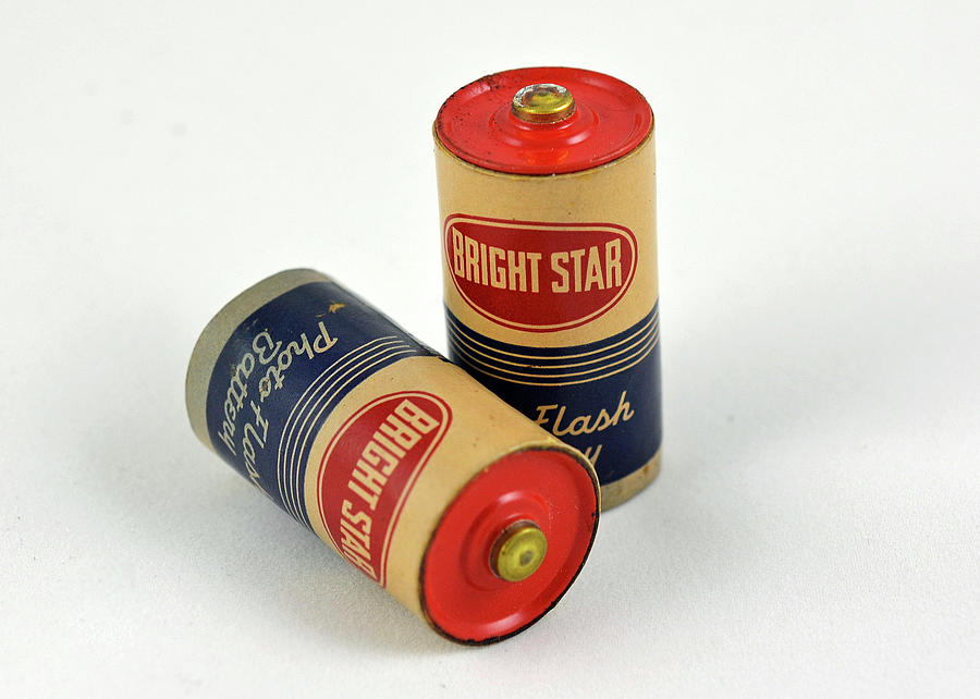 Batteries 1950s Photograph