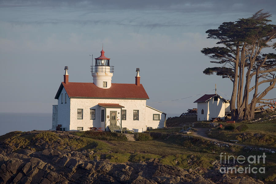 Battery Point Lighthouse, California Photograph by Inga Spence