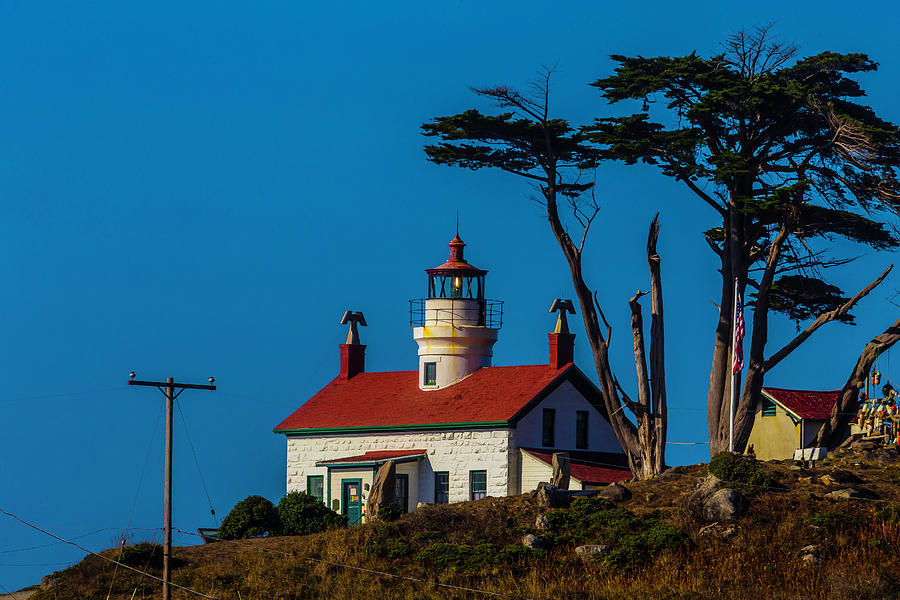 Battery Point Lighthouse Cresent City Photograph by Garry Gay