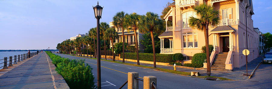 Battery Street Waterfront, Charleston Photograph by Panoramic Images ...