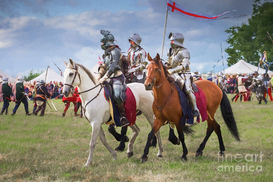 Battle At Bosworth Photograph by Philip Preston