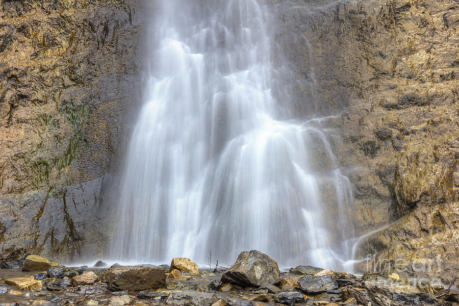 Battle Creek Waterfall Photograph by Spencer Baugh