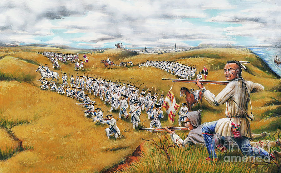 Battle for Quebec 1759 #2 Drawing by Loth - Pixels