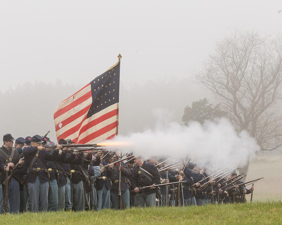 Battle of Appomattox Courthouse Photograph by Alan Raasch